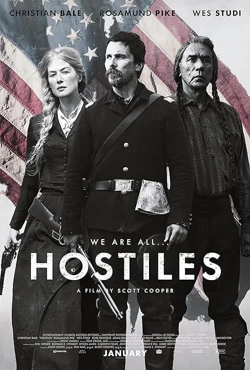 Hostiles film posteri