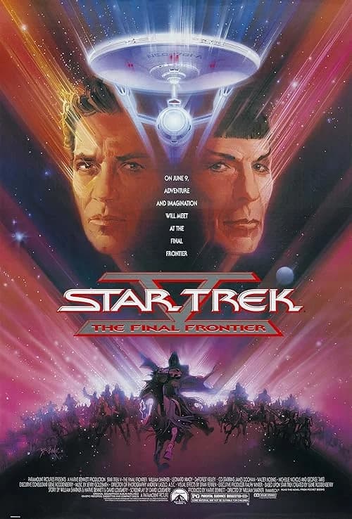 Star Trek V: The Final Frontier film posteri